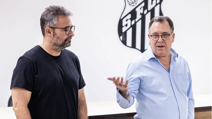 Marcelo Teixeira busca receitas ao Peixe - Foto: Raul Baretta/Santos FC.