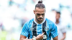 Braithwaite em campo pelo Grêmio. Foto: Giancarlo Santorum/AGIF