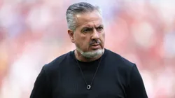 Jose Boto diretor de futebol do Flamengo durante partida contra o Gremio no estadio Maracana pelo campeonato Brasileiro A 2025. Foto: Jorge Rodrigues/AGIF