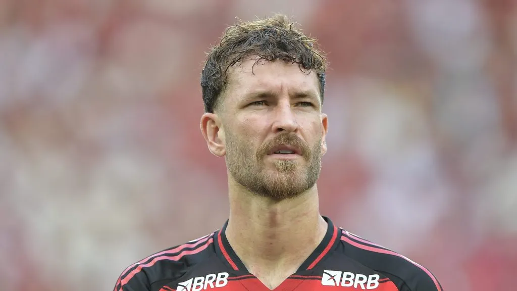 Léo Pereira, zagueiro do Flamengo. Foto: Thiago Ribeiro/AGIF.