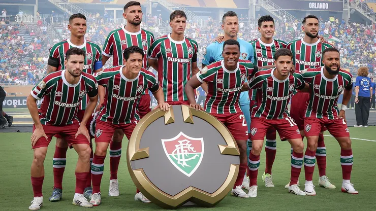 Fluminense, antes da partida com o Al-Hilal pelo Mundial de Clubes (MARCELO GONÇALVES / FLUMINENSE F.C.)