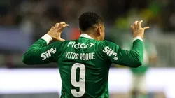 Vitor Roque fez três gols contra o Inter; atacante vive grande momento na temporada