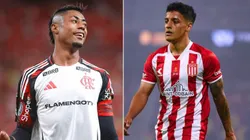 Bruno Henrique, do Flamengo supera os números de Palacios (Estudiantes) em médias de gols