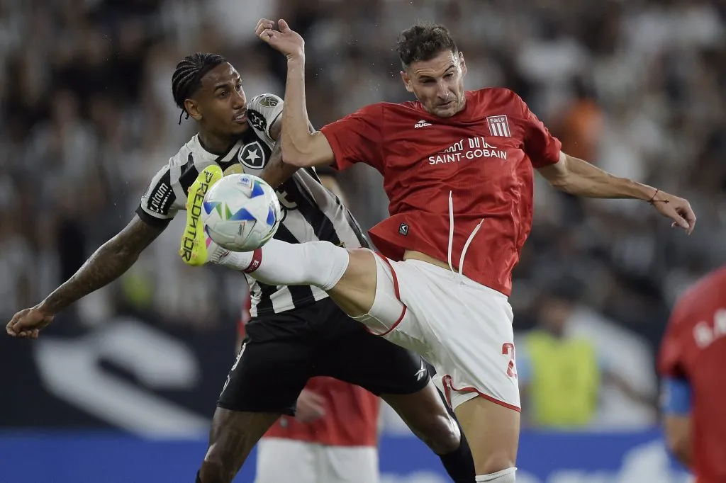 O Estudiantes perdeu para o Botafogo em último jogo no Brasil. Foto: Alexandre Loureiro/AGIF