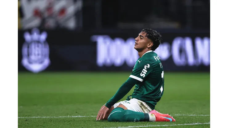 Comissão técnica do Palmeiras não está satisfeita com Facundo Torres. Foto: Ettore Chiereguini/AGIF