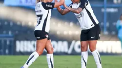 Brabas comemorando gol pelo Brasileirão. Foto: Rodrigo Gazzanel/Ag. Corinthians