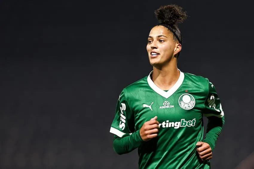 Gutierres atuando pelo Palmeiras. Foto: Staff Images Woman/CBF