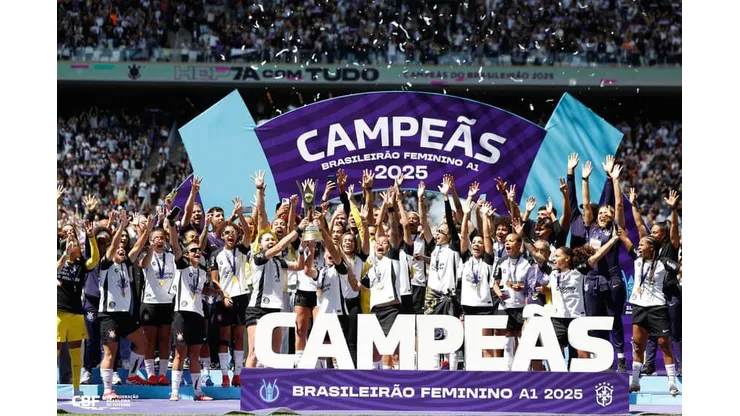 Brabas conquistaram o heptacampeonato no Brasileirão. Foto: Rafael Ribeiro/CBF