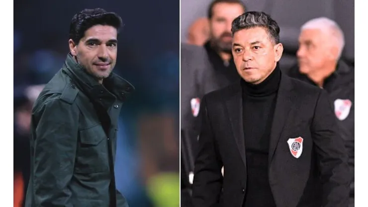 Abel Ferreira (Palmeiras) e Marcelo Gallardo (River Plate) se enfrentam na quarta-feira pela Libertadores