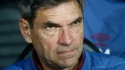 Mauricio Pellegrino durante partida entre Lanús e Fluminense, no Estádio La Fortaleza, pela Copa Sul-Americana. Foto: Marcos Brindicci
