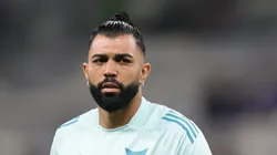 MG - BELO HORIZONTE - 30/08/2025 - BRASILEIRO A 2025, CRUZEIRO X SAO PAULO - Gabriel Barbosa Gabigol jogador do Cruzeiro durante aquecimento antes da partida contra o Sao Paulo no estadio Mineirao pelo campeonato Brasileiro A 2025.