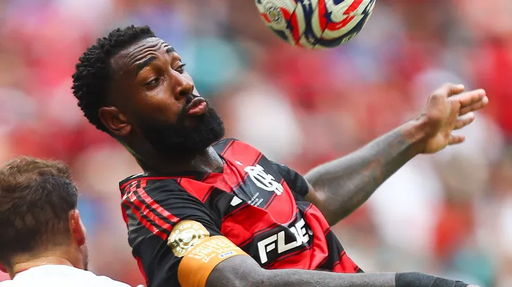 Gerson em Flamengo x Bayern pelo Mundial de Clubes (Gilvan de Souza/Flamengo)