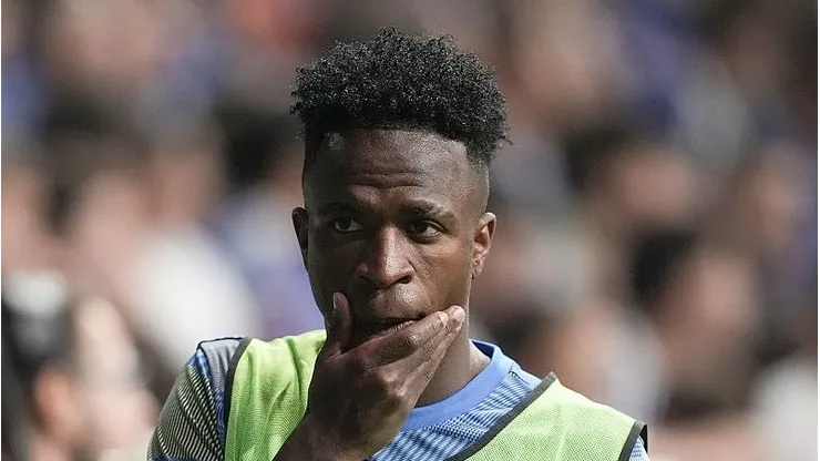 Vini Jr. no Real Madrid.. Foto: Juan Manuel Serrano Arce/Getty Images