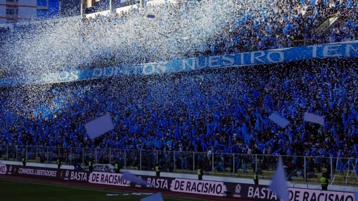 Galo fará terceira partida em campo da capital boliviana (Foto: Divulgação/Club Bolívar)