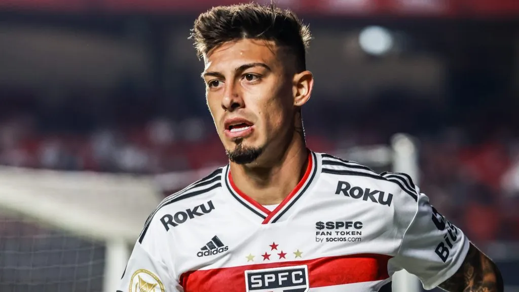 Rigoni no São Paulo. Foto: Marcello Zambrana/AGIF