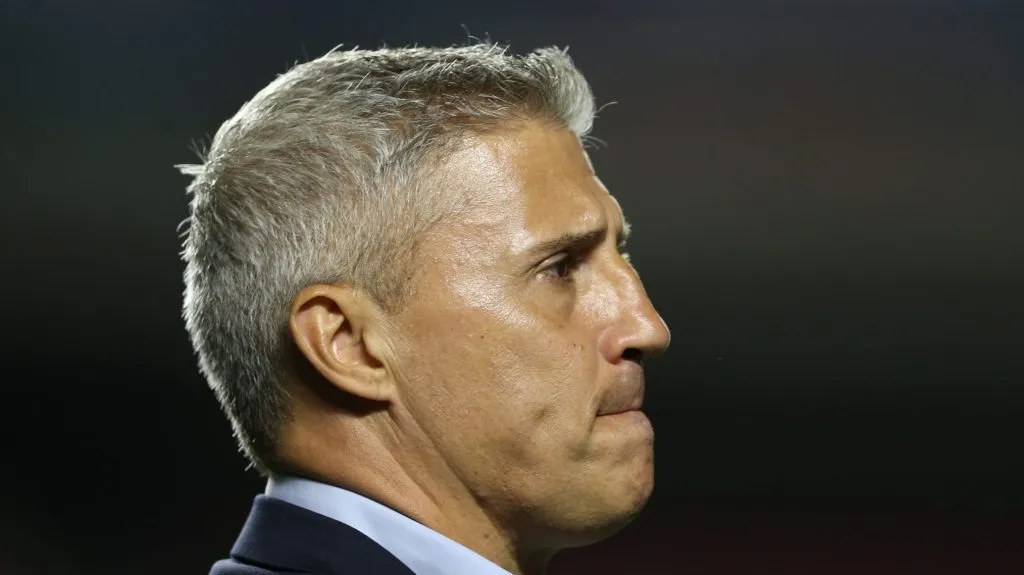 Crespo no São Paulo. Foto: Marlon Costa/AGIF