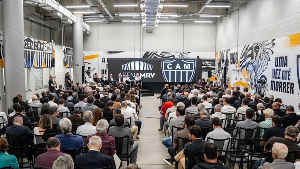Conselheiros aprovaram mudança em ‘clásula anti-diluição’ da SAF (Foto: Paulo Henrique França / Atlético)