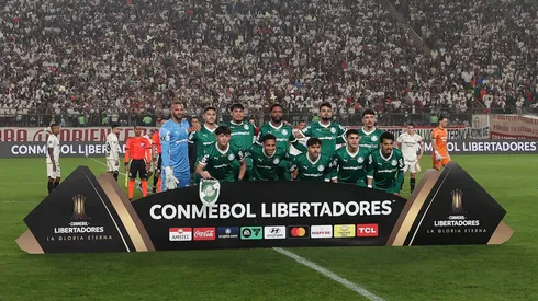 Palmeiras antes da partida contra o Universitário no Peru (Cesar Greco/Palmeiras)