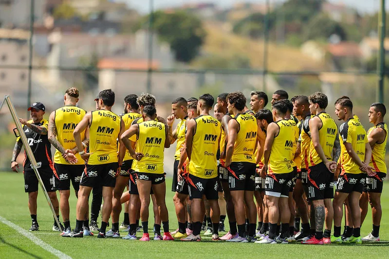 Galo briga para se afastar da parte de baixo da tabela (Foto: Paulo Henrique França / Atlético)