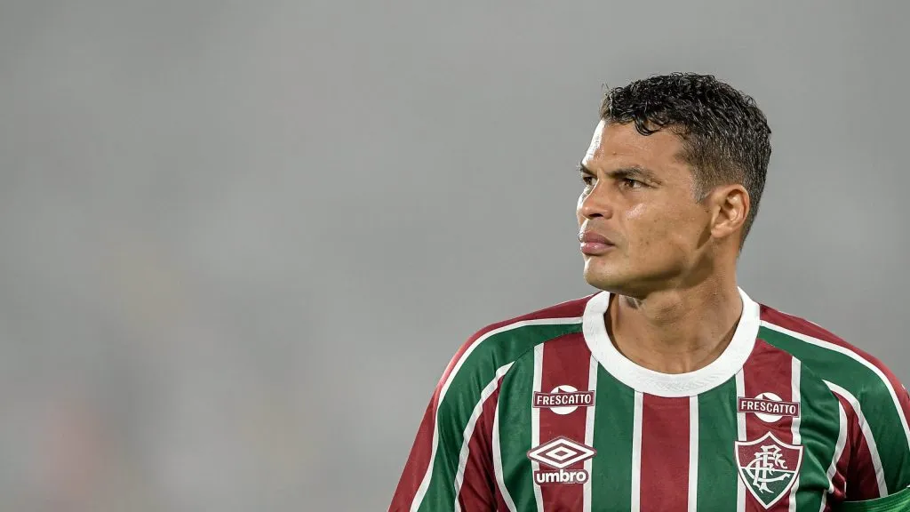 Thiago Silva, atleta do Tricolor das Laranjeiras. Foto: Thiago Ribeiro/AGIF.