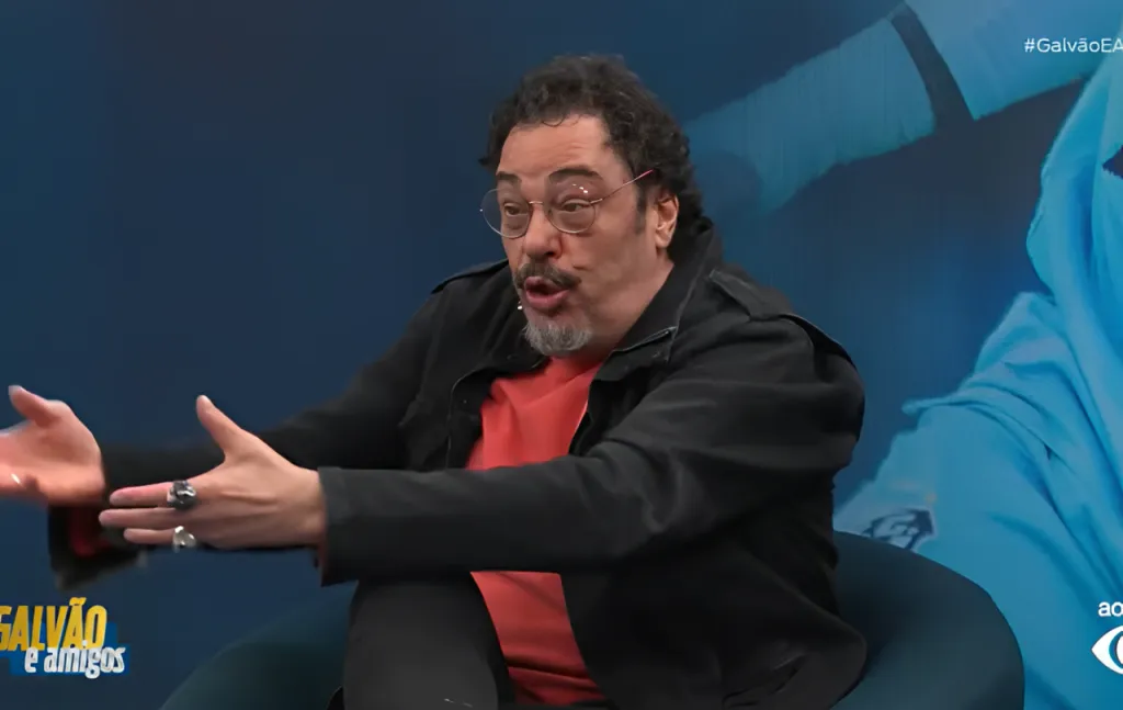 Casagrande, comentarista. Foto: Reprodução/ YouTube Esporte na Band