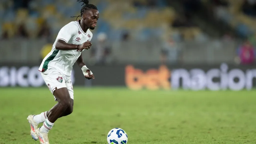 Santi Moreno em ação pelo Tricolor. Renato está preservando o colombiano – Foto: Jorge Rodrigues/AGIF