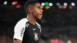 Gui Negao jogador do Corinthians durante partida contra o Fluminense no estadio Maracana pelo campeonato Brasileiro A 2025. Foto: Jorge Rodrigues/AGIF