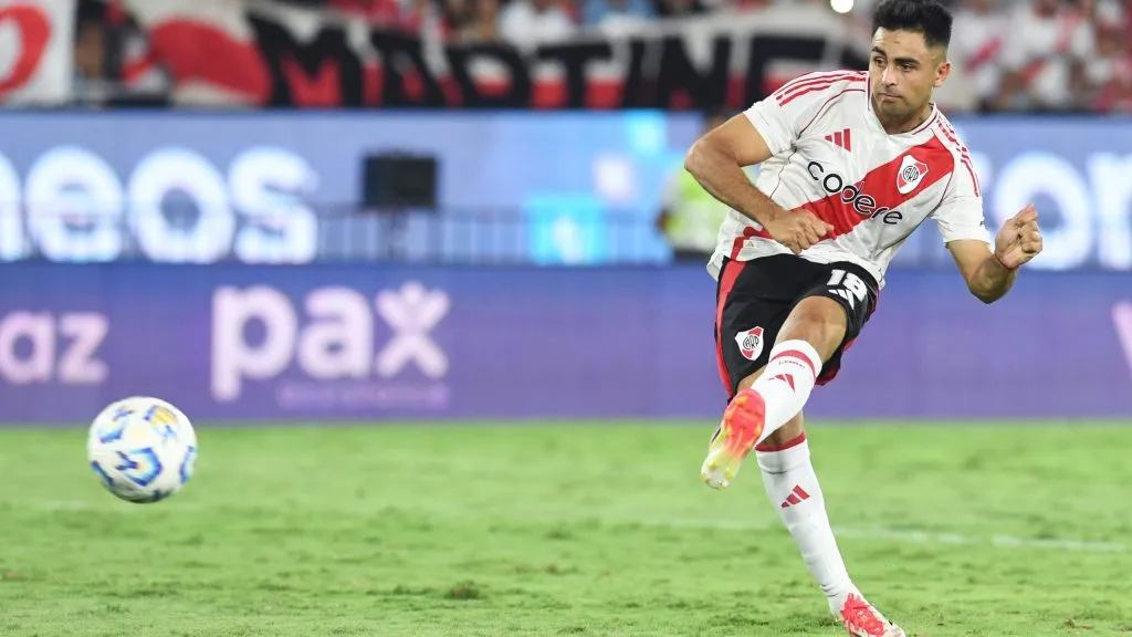 Pity Martinez no River (Photo by Christian Alvarenga/Getty Images)