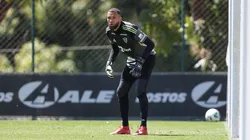 Goleiro está a um jogo de marca importante pelo Galo (Foto: Daniela Veiga / Atlético)