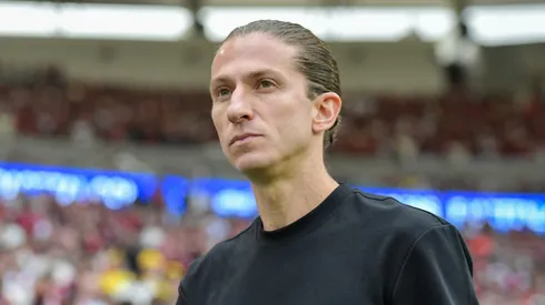 Filipe Luis é o técnico do Flamengo. Foto: Thiago Ribeiro/AGIF