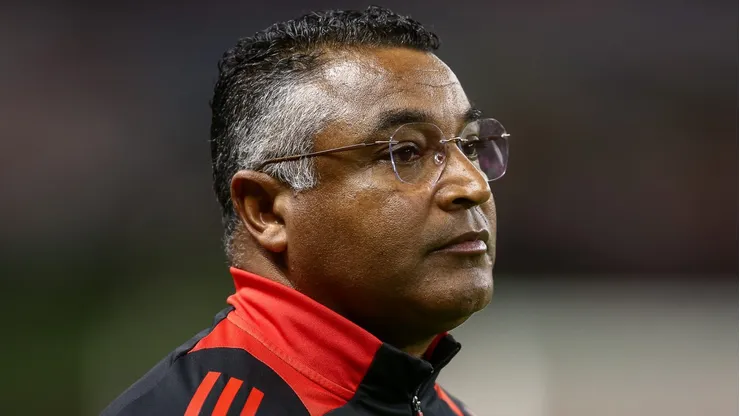 Roger Machado, técnico do Internacional em partida pelo campeonato brasileiro