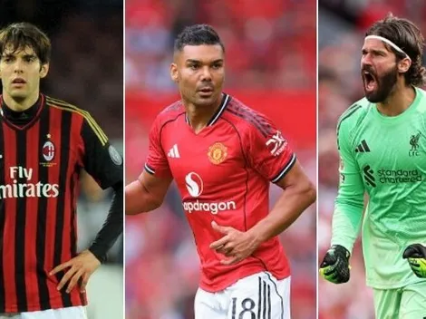 Ranking dos 20 maiores jogadores brasileiros na Europa