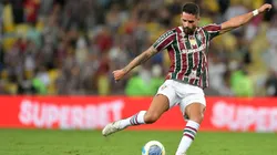 Renato Augusto, jogador do Fluminense, durante partida contra o Sampaio Correa no estadio Maracana pelo campeonato Copa Do Brasil 2024. Foto: Thiago Ribeiro/AGIF
