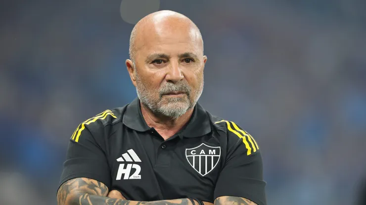 Sampaoli surpreendeu na escalação do Atlético-MG na Sul-Americana. Foto: Gilson Lobo/AGIF