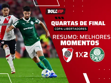 Palmeiras bate River Plate por 2 a 1 pela Copa Libertadores
