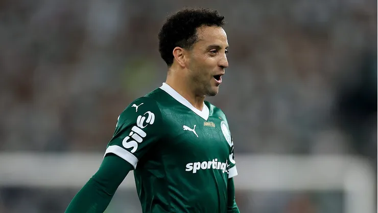 Felipe Anderson, meia-atacante do Palmeiras pela Conmebol Libertadores