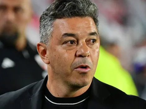 Marcelo Gallardo, treinador do River Plate, se rende ao Palmeiras