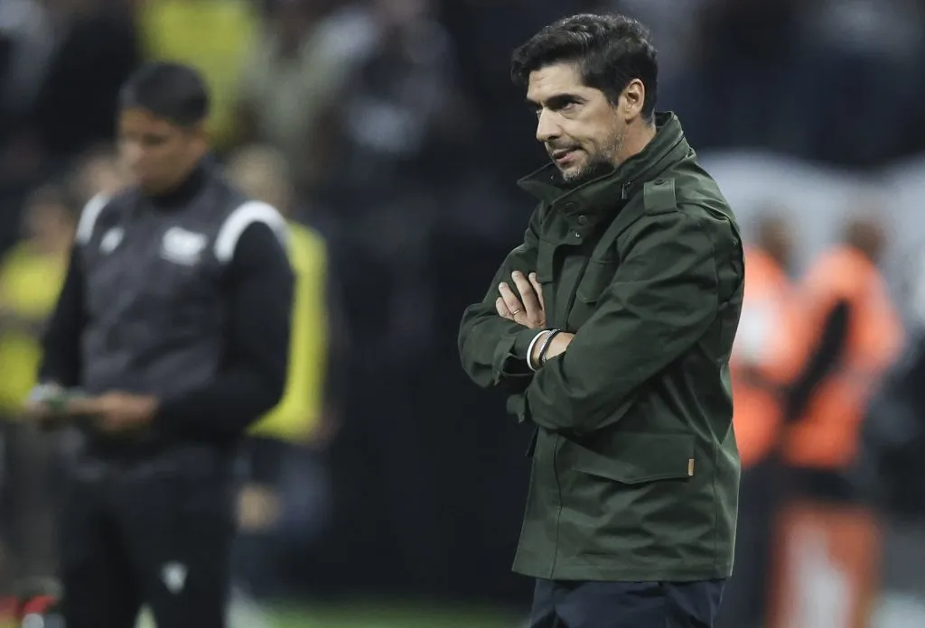 Abel Ferreira tratou de elogiar a qualidade e categoria de Andreas Pereira – Foto: Alexandre Schneider/Getty Images