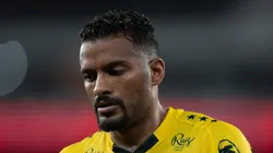 RJ - RIO DE JANEIRO - 17/09/2025 - BRASILEIRO A 2025, BOTAFOGO X MIRASSOL - Reinaldo jogador do Mirassol durante partida contra o Botafogo no estadio Engenhao pelo campeonato Brasileiro A 2025.