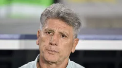 Renato Gaucho tecnico do Fluminense durante partida contra o Flamengo no estádio Maracanã pelo campeonato Brasileiro A 2025. Foto: Thiago Ribeiro/AGIF