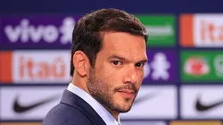 Samir Xaud, presidente da CBF. Foto: Buda Mendes/Getty Images