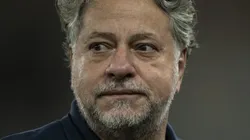 Julio Casares presidente do Sao Paulo antes da partida contra o Flamengo no estadio Maracana pelo campeonato Brasileiro A 2024. Foto: Jorge Rodrigues/AGIF