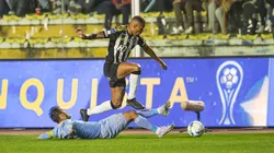 Lateral foi alvo de elogios de narrador após empate do Galo (Foto: Pedro Souza / Atlético)