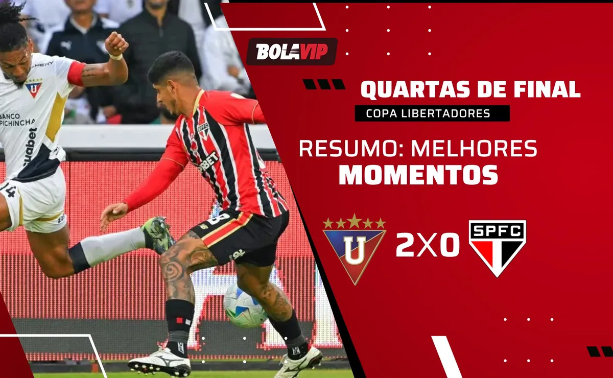 São Paulo perde para a LDU na altitude e se complica na Libertadores