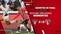 São Paulo perde para a LDU na altitude e se complica na Libertadores. Foto: Rodrigo BUENDIA / AFP