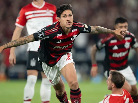 Pedro marca gol com 15 segundos em Flamengo x Estudiantes