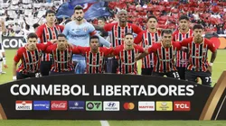 São Paulo na partida de ida contra a LDU em Quito (Rubens Chiri / São Paulo FC)
