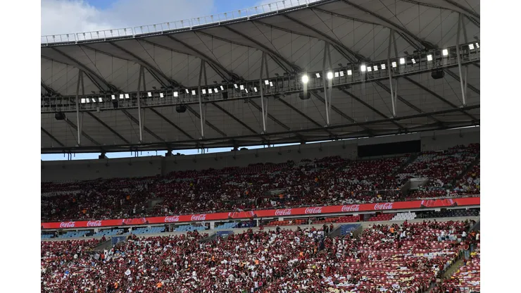 Flamengo quebra marca histórica no Maracanã. Foto: Thiago Ribeiro/AGIF