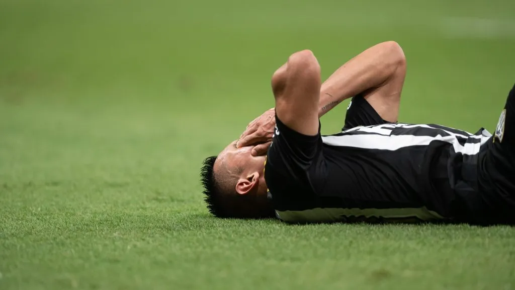 Cuello sofre lesão no Atlético. Foto: Alessandra Torres/AGIF