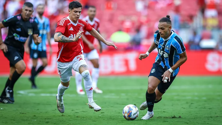 Marcelo de Lima Henrique apitou Gre-Nal decisivo do Gauchão 2025 (LUCAS UEBEL/GREMIO FBPA)